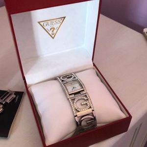 NWT GUESS By Marciano Swarovski Crystal Wa…